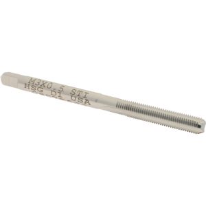 HERTEL Hand STI Tap: M3 x 0.5 Metric Course, D1, 3 Flutes, Bottoming Chamfer K007254AS
