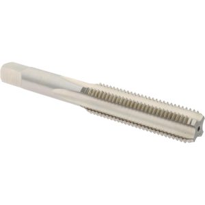 HERTEL Hand STI Tap: M10 x 1.5 Metric Course, D3, 4 Flutes, Bottoming Chamfer 007264AS