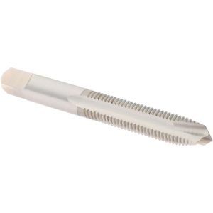 HERTEL Spiral Point STI Tap: M8 x 1.25 Metric Coarse, 3 Flutes, Plug, High Speed Steel, Bright/Uncoated K007286AS