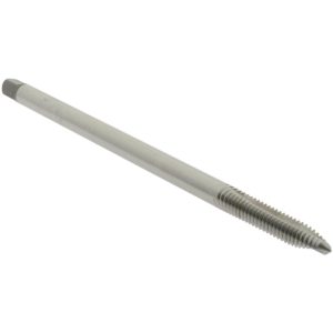 HERTEL Extension Tap: 5/16-18, 4 Flutes, H3, Bright/Uncoated, High Speed Steel, Spiral Point G271172-1