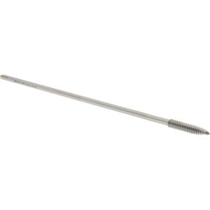 HERTEL Extension Tap: 10-24, 2 Flutes, H3, Bright/Uncoated, High Speed Steel, Spiral Point G859445
