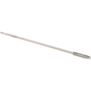 HERTEL Extension Tap: 10-32, 2 Flutes, H3, Bright/Uncoated, High Speed Steel, Spiral Point G837595