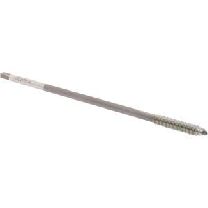 HERTEL Extension Tap: 1/4-28, 2 Flutes, H3, Bright/Uncoated, High Speed Steel, Spiral Point G837586