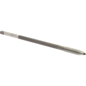 HERTEL Extension Tap: 5/16-18, 2 Flutes, H3, Bright/Uncoated, High Speed Steel, Spiral Point G837516