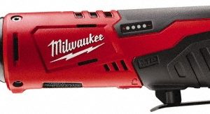 MILWAUKEE TOOL Cordless Impact Wrench: 12V, 1/4" Drive, 250 RPM 2456-20