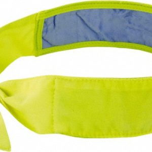 ERGODYNE Cooling Bandana: Size Universal, Lime, Cooling Relief, Low-Profile & Machine Washable 12566