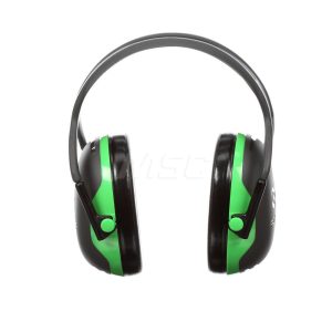 3M Earmuffs: Listen-Only, 22 dB NRR Behind the Neck, 22 dB NRR Under the Chin, Foam Cushion 7100315111