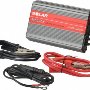 SOLAR 2 Connection, 12 VDC Input, 120 VAC Output, 1,000 Peak Wattage, Power Inverter PI5000X