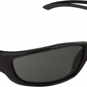 EDGE EYEWEAR Safety Glasses: Scratch-Resistant, Polycarbonate, Smoke Lenses, Full-Framed SK-XL116