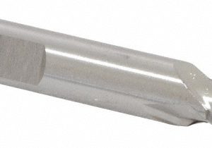 CLEVELAND 3/8" Diam, 9/16" LOC, 2 Flute High Speed Steel Keyway End Mill C41681