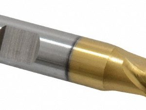 CLEVELAND 5/16" Diam, 9/16" LOC, 2 Flute High Speed Steel Keyway End Mill C38937