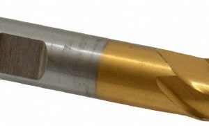 CLEVELAND 3/8" Diam, 9/16" LOC, 2 Flute High Speed Steel Keyway End Mill C38939
