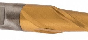 CLEVELAND 1/2" Diam, 1" LOC, 2 Flute High Speed Steel Keyway End Mill C38943