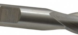 CLEVELAND Drill Mill: 3/8" Dia, 9/16" LOC, 2 Flutes, 90 &deg; Point, High Speed Steel C32432