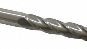 CLEVELAND Square End Mill: 3/8'' Dia, 2-1/2'' LOC, 3/8'' Shank Dia, 4-1/4'' OAL, 4 Flutes, High Speed Steel C41386