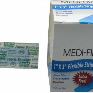 MEDIQUE 100 Qty 1 Pack 3" Long x 1" Wide, General Purpose Self-Adhesive Bandage 68033