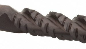 CLEVELAND Corner Radius End Mill: 3/4" Dia, 3" LOC, 3 Flutes C40020