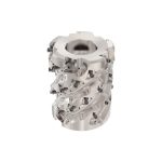 SECO Indexable Square-Shoulder Face Mill: R220.9403.003.18LO125A, 3'' Cut Dia, 1.2500" Arbor Hole Dia, 3.1890" Max Cutting Depth 10215193