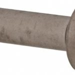 ELECTRO HARDWARE Shoulder Screw: 1/8" Shoulder Dia, 3/8" Shoulder Length, #4-40, 303 Stainless Steel, Hex Socket MS51576-5
