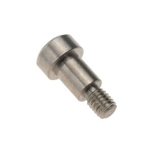 ELECTRO HARDWARE Shoulder Screw: 1/4" Shoulder Dia, 5/16" Shoulder Length, #10-32, 303 Stainless Steel, Hex Socket MS51576-18