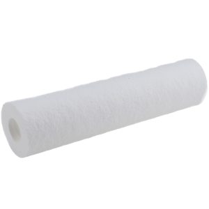 VALUE COLLECTION Plumbing Cartridge Filter: 2-1/2" OD, 9-7/8" Long, 1 micron, Polypropylene VC-PL-SCB098701