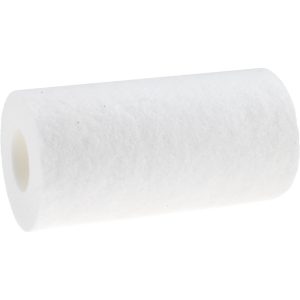 VALUE COLLECTION Plumbing Cartridge Filter: 2-1/2" OD, 4-7/8" Long, 5 micron, Polypropylene VC-PL-0487005