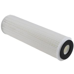 VALUE COLLECTION Plumbing Cartridge Filter: 2-1/2" OD, 9-3/4" Long, 30 micron, Polyester VC-PL-TCB097503