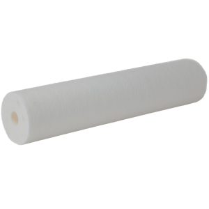 VALUE COLLECTION Plumbing Cartridge Filter: 4-5/16" OD, 20" Long, 5 micron, Polypropylene VC-PL-BVB200005