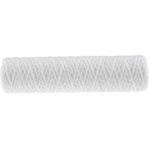 VALUE COLLECTION Plumbing Cartridge Filter: 2-1/2" OD, 9-7/8" Long, 30 micron, Polypropylene VC-PL-0987030PP
