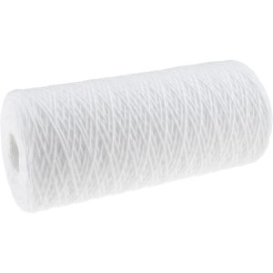 VALUE COLLECTION Plumbing Cartridge Filter: 4-1/2" OD, 9-7/8" Long, 25 micron, Polypropylene VC-PL-0987025PP