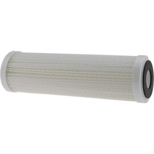 VALUE COLLECTION Plumbing Cartridge Filter: 2-1/2" OD, 9-3/4" Long, 50 micron, Polyester VC-PL-0975050EF