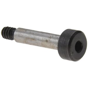 ELECTRO HARDWARE Precision Shoulder Screw: 5/32" Shoulder Dia, 1/2" Shoulder Length, #6-32, 4140 Alloy Steel, Hex Socket SCB281-4140-7