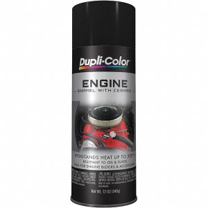 KRYLON 12 oz Chrysler Black Automotive Heat Resistant Paint EDE163407