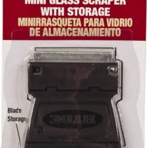 HYDE TOOLS Stiff Carbon Steel 1-Edge Scraper 13030