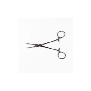 EXCEL BLADES Hemostat Tweezer: All Purpose, Stainless Steel, Straight Tip, 5-1/2" OAL 55540