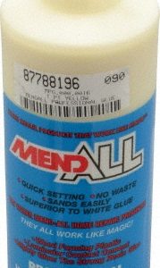 MENDALL Wood Glue: 16 oz Bottle, Yellow MPG.000.0016