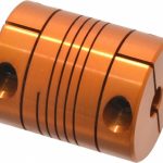 LOVEJOY Flexible Clamp Hub: Anodized Aluminum, 1/4" Pipe, 1.25" OAL 68514456642