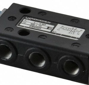 NORGREN Manually Operated Valve: 0.25" NPT Outlet, Packed Spool, Toggle Actuated X3044322