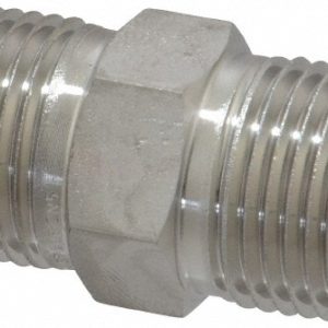 HAM-LET Pipe Hex Plug: 3/8" Fitting, 316 Stainless Steel 3001234
