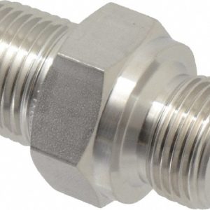 HAM-LET Pipe Hex Plug: 3/8" Fitting, 316 Stainless Steel 3001247