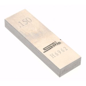 SPI Rectangle Steel Gage Block: 0.15", Grade AS-1 15-064-9