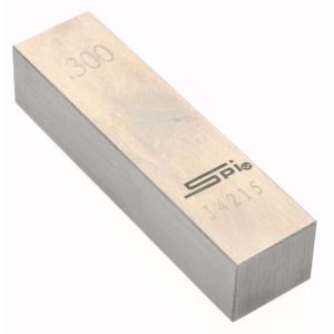 SPI Rectangle Steel Gage Block: 0.3", Grade AS-1 15-072-2