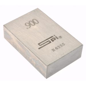 SPI Rectangle Steel Gage Block: 0.9", Grade AS-1 15-084-7