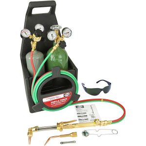 HARRIS PRODUCTS 1 Inch Cutting Capacity, 1/16 Inch Welding Capacity, Oxygen and Acetylene Torch Kit 4403211