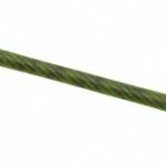 JERGENS 4" Long, Stainless Steel Cable Loop & Loop End, Quick Release Pin Lanyard 890204