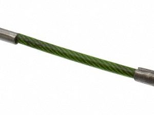 JERGENS 4" Long, Stainless Steel Cable Loop & Eye End, Quick Release Pin Lanyard 890304