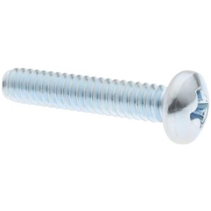VALUE COLLECTION Machine Screw: #10-24 x 1" Length Under Head, Pan Head, Phillips MPPI-1001000-100BX