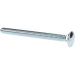 VALUE COLLECTION Carriage Bolt: 1/4-20, 3" Length Under Head, Square Neck 34581