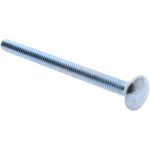 VALUE COLLECTION Carriage Bolt: 1/4-20, 3-1/2" Length Under Head, Square Neck 489030PR