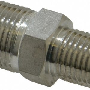 HAM-LET Pipe Hex Plug: 3/8 x 1/4" Fitting, 316 Stainless Steel 3001261